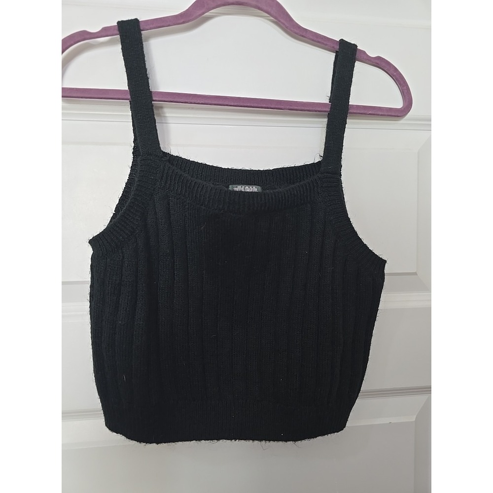 Wild Fable NWT Black Sweater Tank